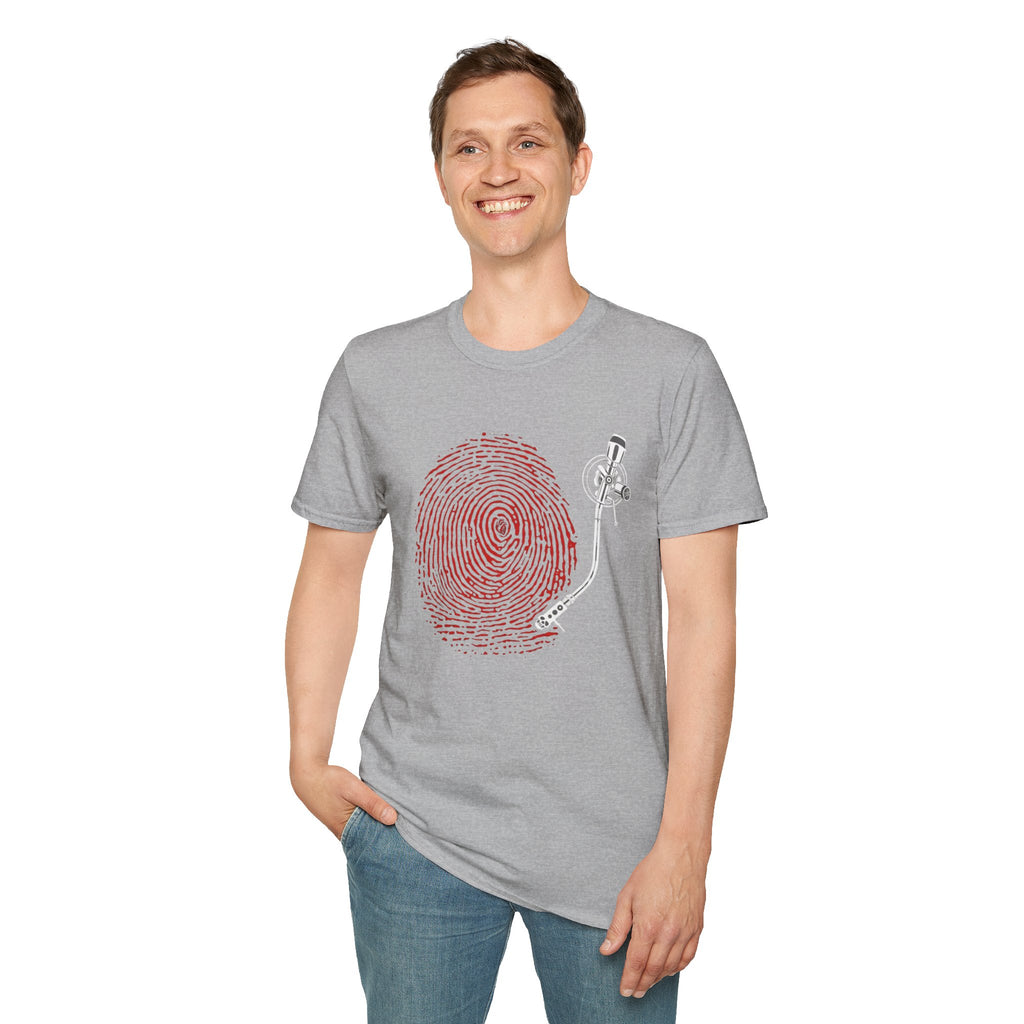 Fingerprint Turntable — T-Shirt