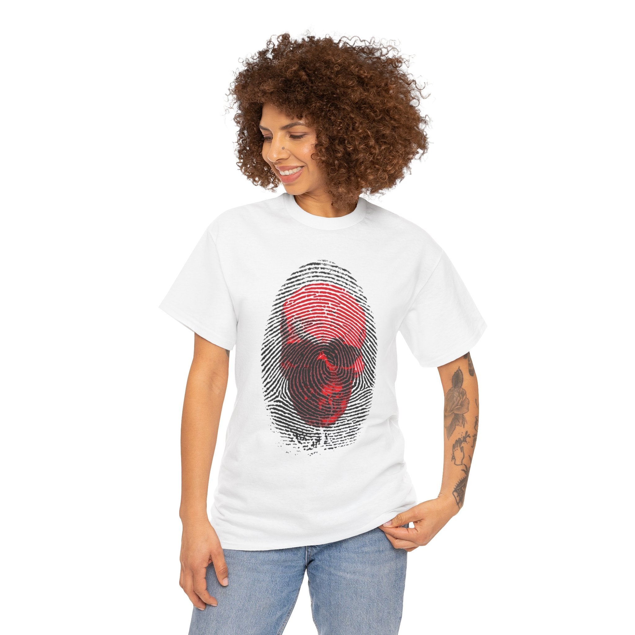 Skull Fingerprint — T-Shirt