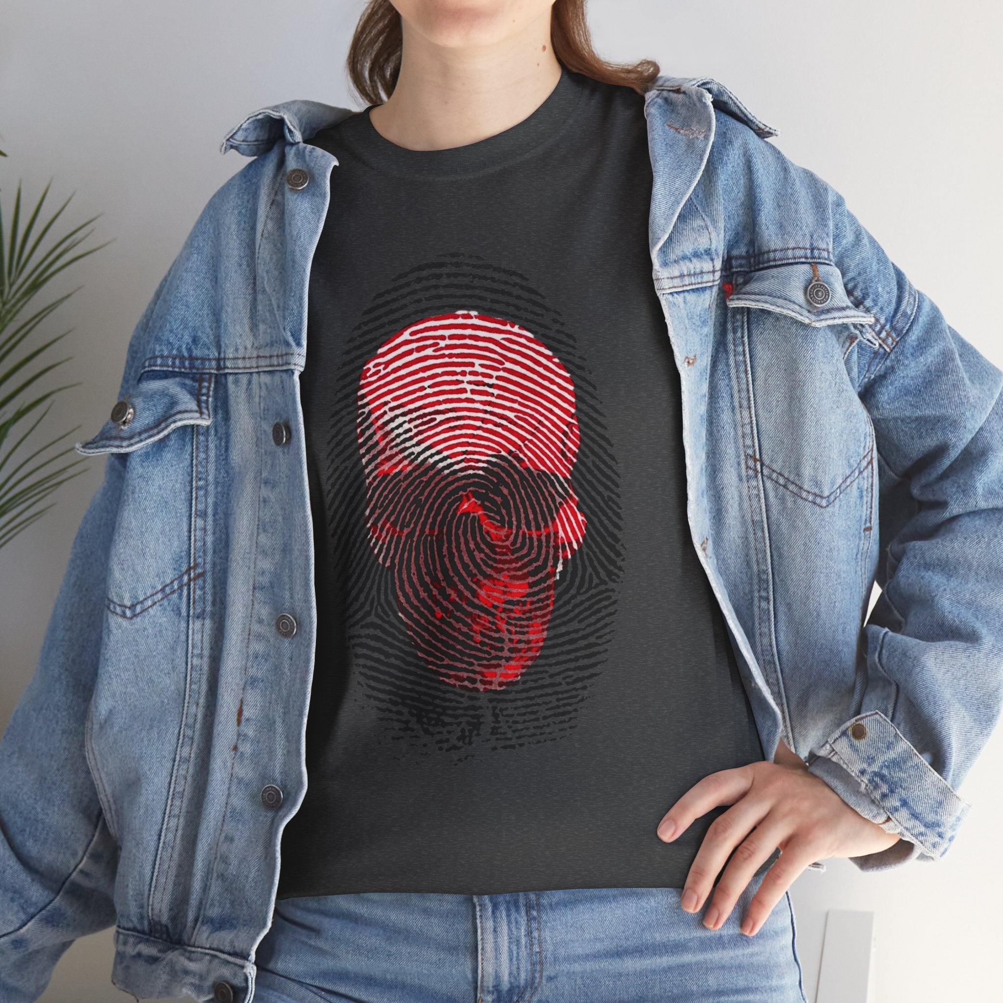 Skull Fingerprint — T-Shirt