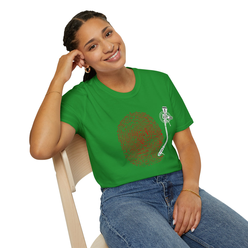 Fingerprint Turntable — T-Shirt