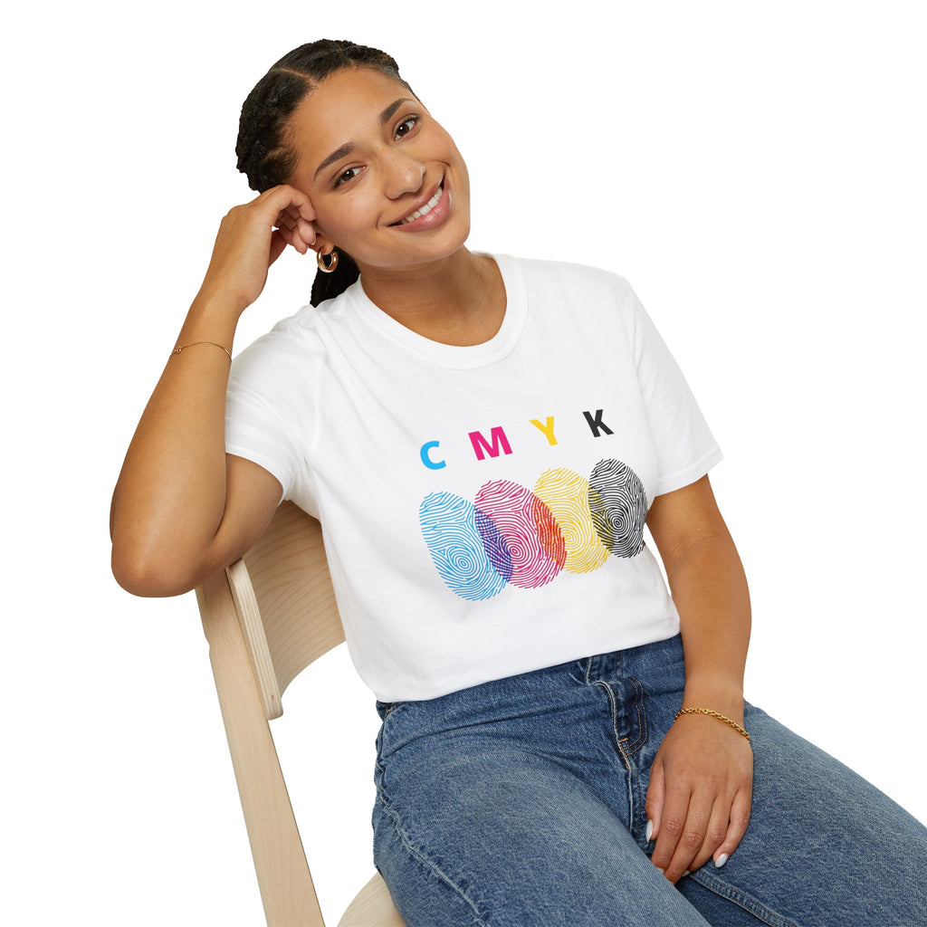 CMYK Fingerprint — T-Shirt