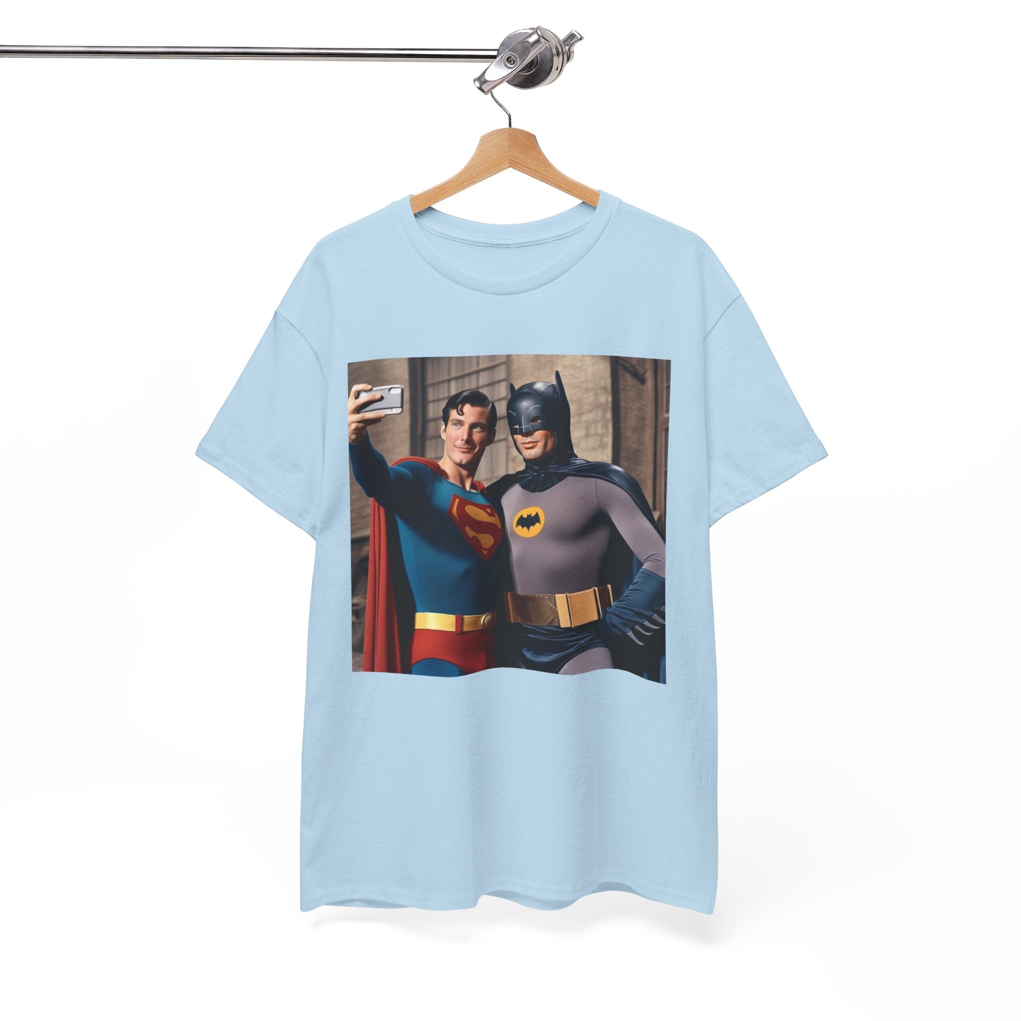 Retro Superhero Selfie - T shirt