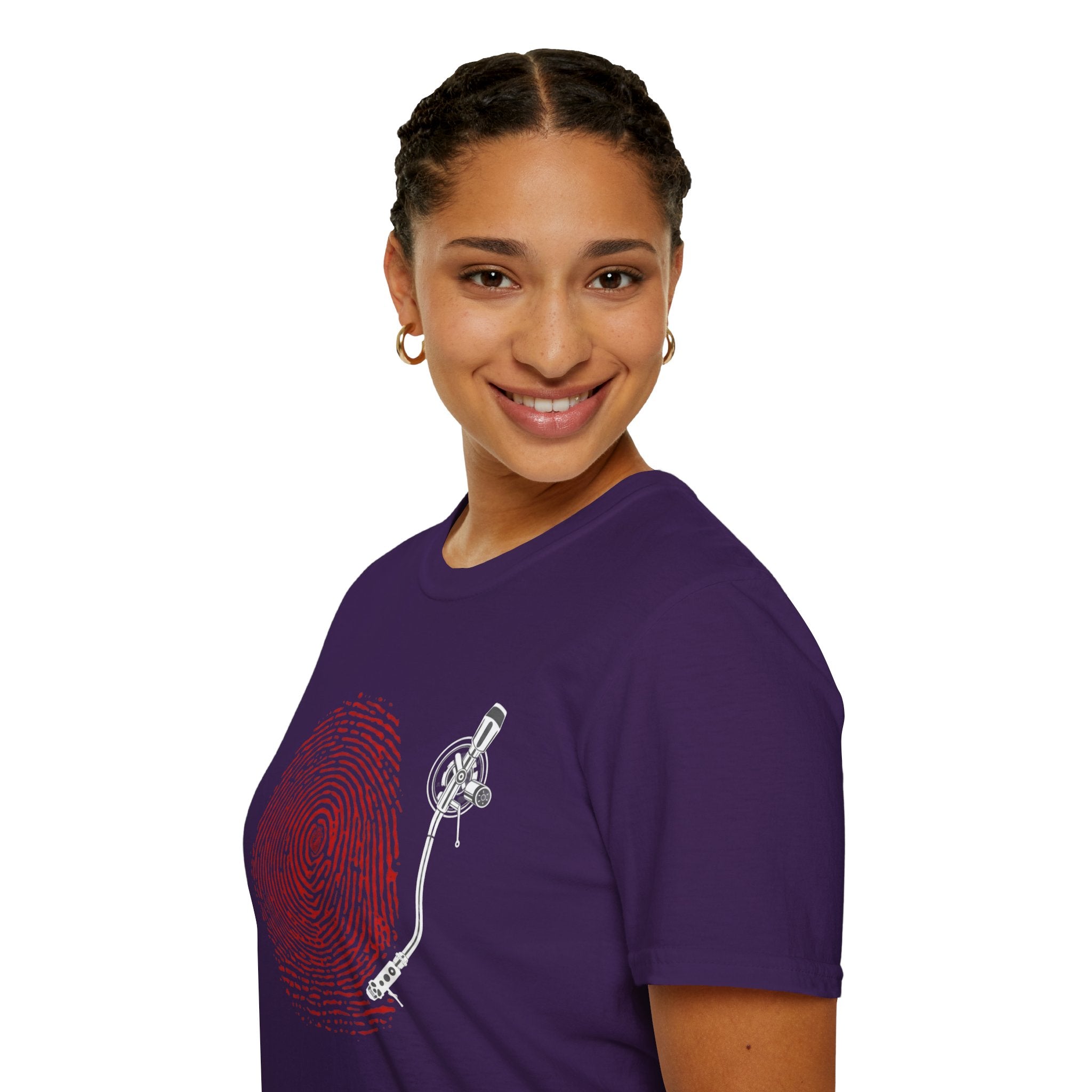 Fingerprint Turntable — T-Shirt