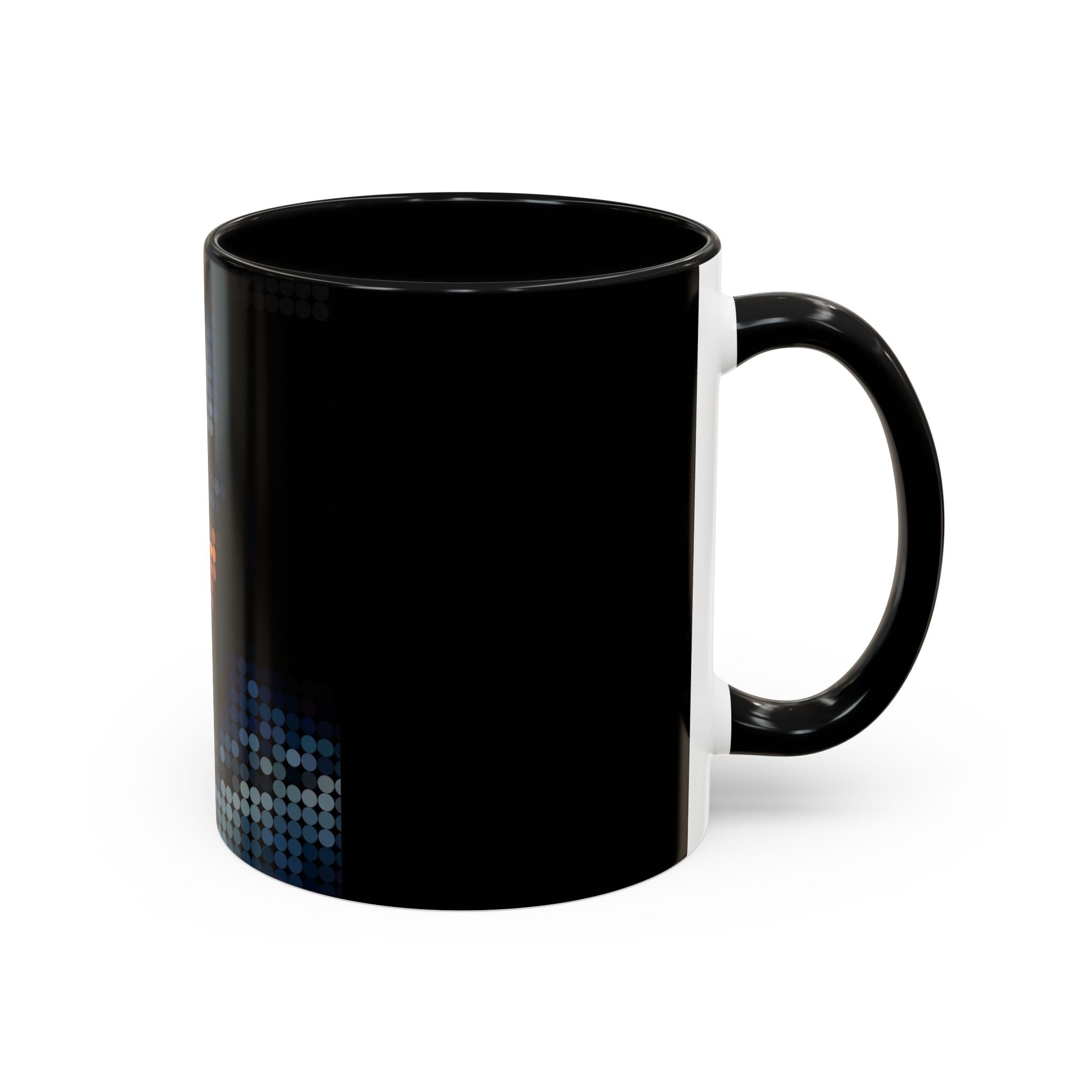 Pixel Art Dark Knight — Coffee Mug