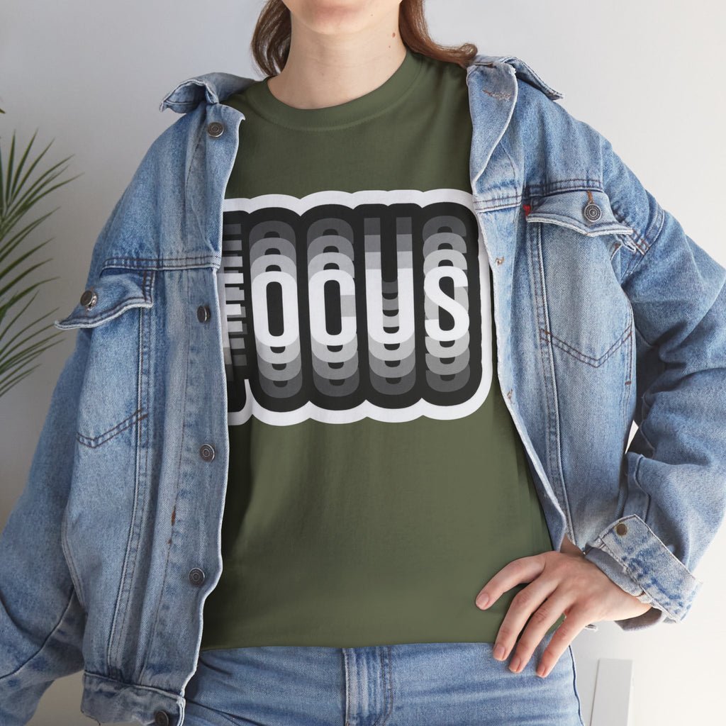 Focus Optical Illusion — T Shirt