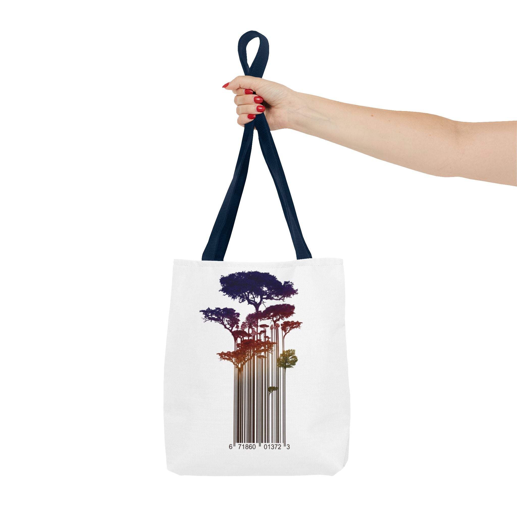 Barcode Forest — Tote Bag