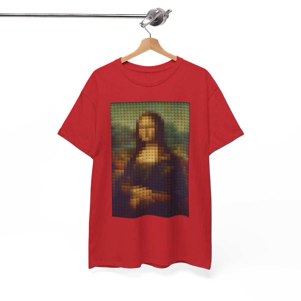 Pixelated Mona Lisa - T‑Shirt