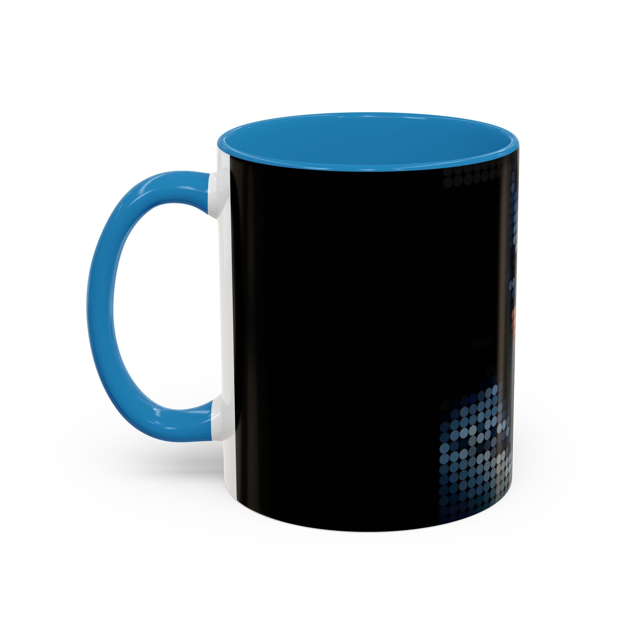 Pixel Art Dark Knight — Coffee Mug