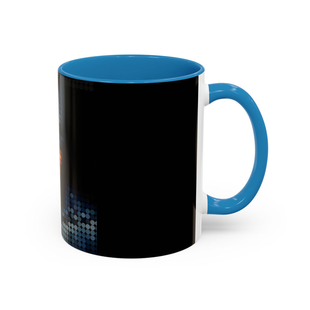 Pixel Art Dark Knight — Coffee Mug