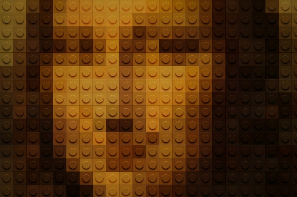 Brick Portrait — Coffee Mug
