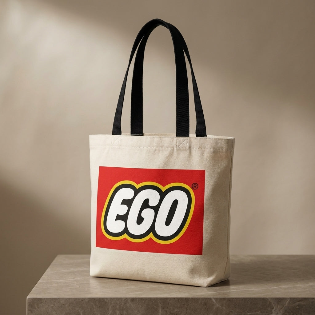 EGO Logo — Canvas Tote Bag