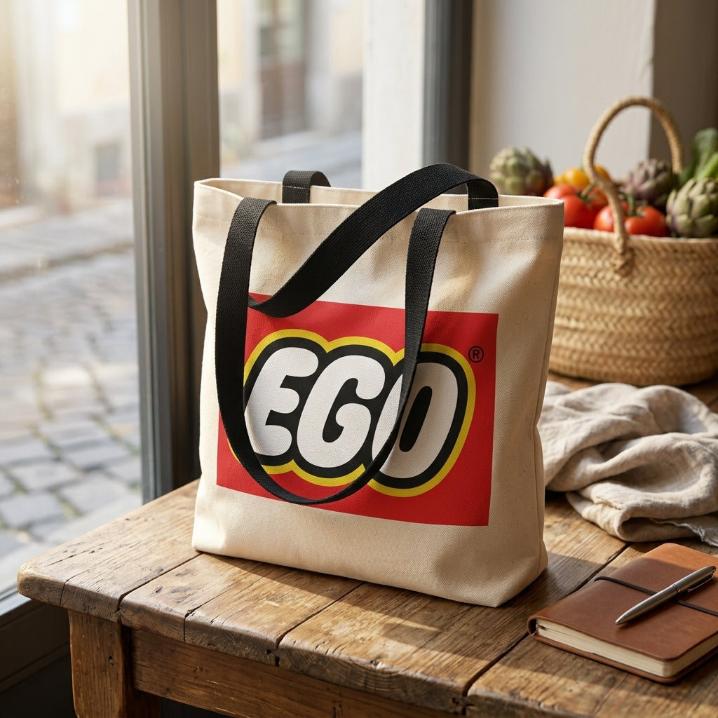 EGO Logo — Canvas Tote Bag