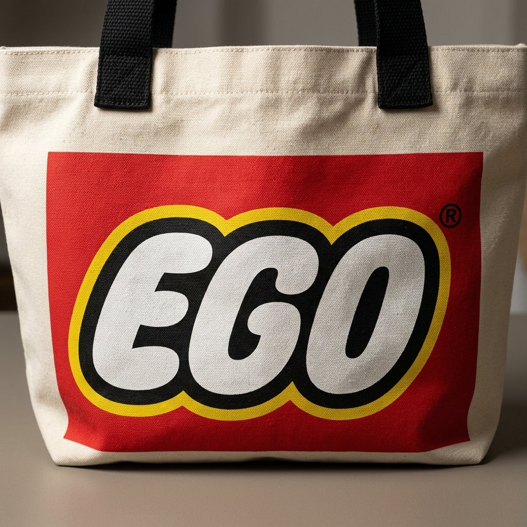EGO Logo — Canvas Tote Bag