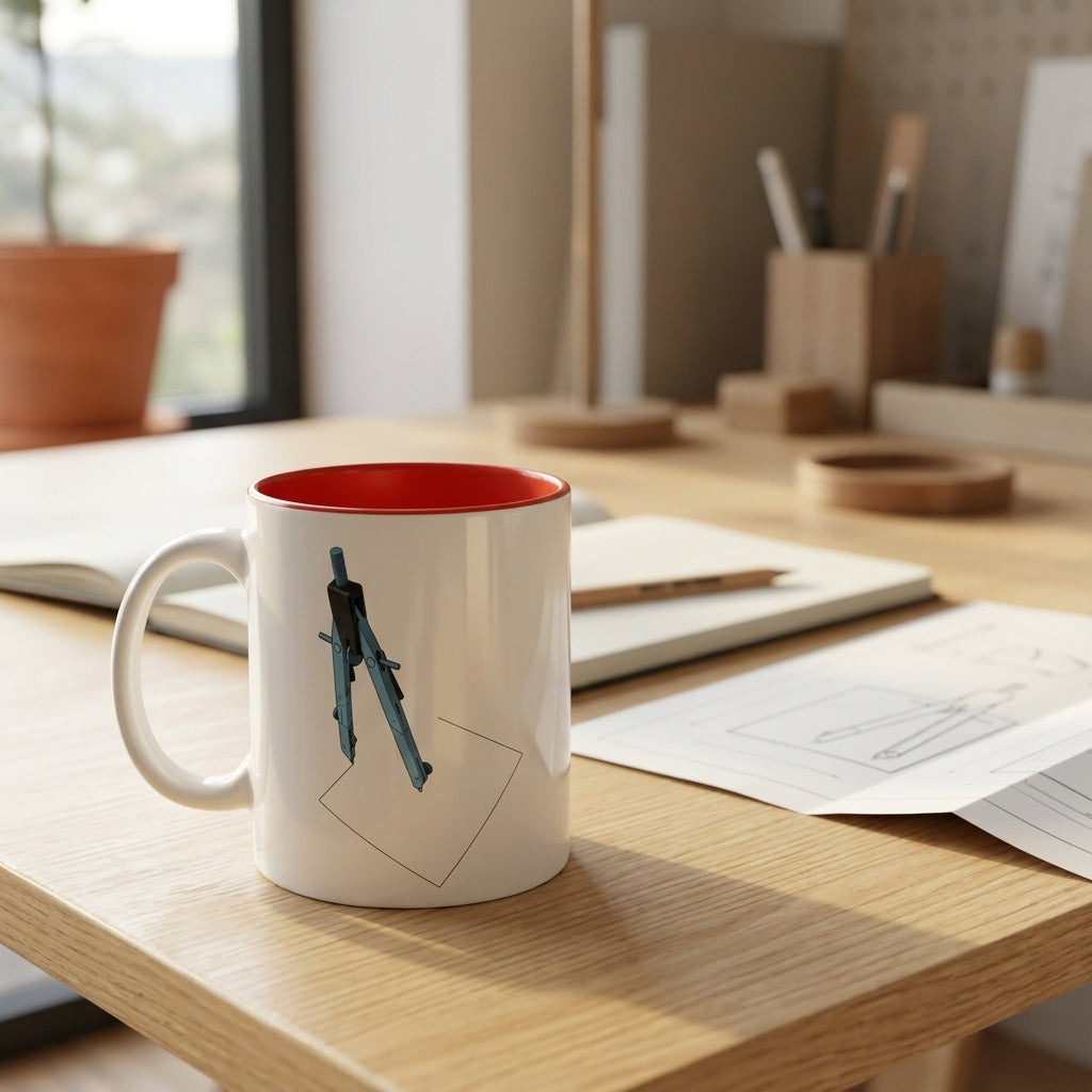 Engineer Compass — Coffee Mug