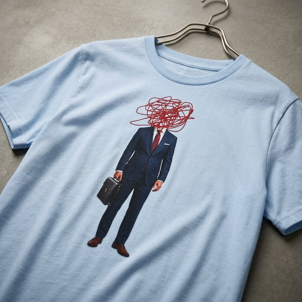 Anxious Businessman — T-Shirt