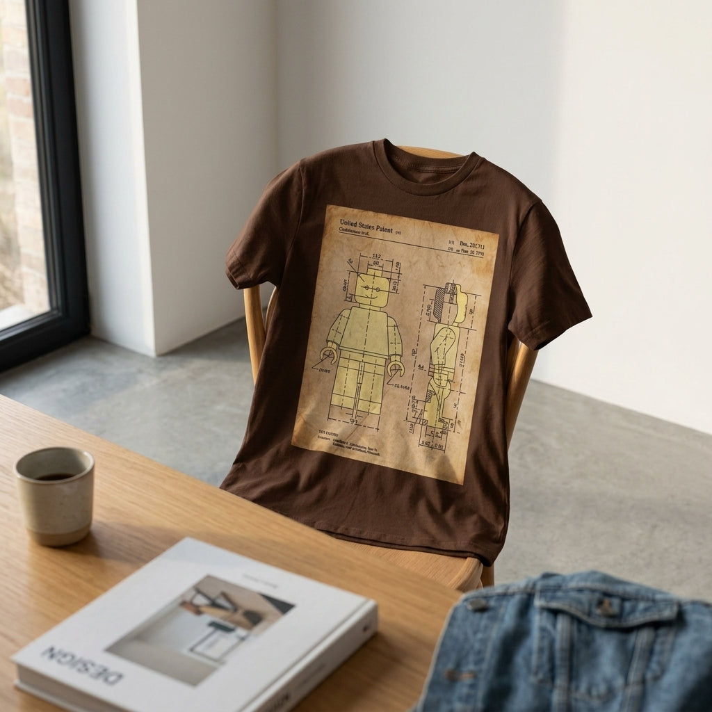 Lego Minifigure Patent — T‑Shirt