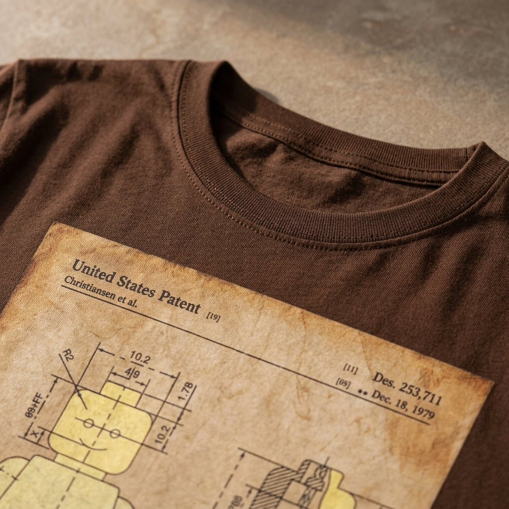 Lego Minifigure Patent — T‑Shirt