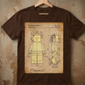 Lego Minifigure Patent T-Shirt – Pop Culture Graphic Tee