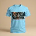 Cybernetic Old Face T-Shirt – Sci-Fi Art Graphic Tee