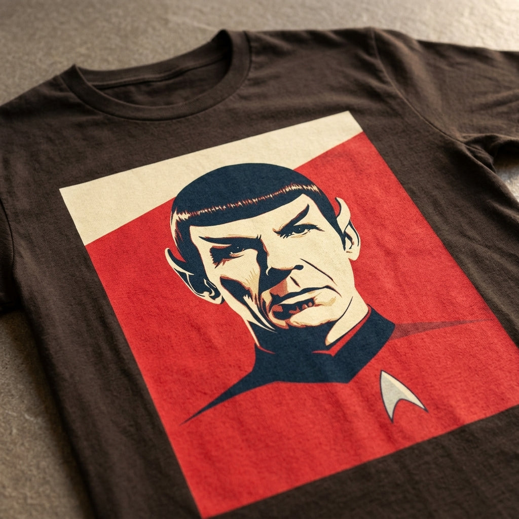 Pop Art Spock — T shirt