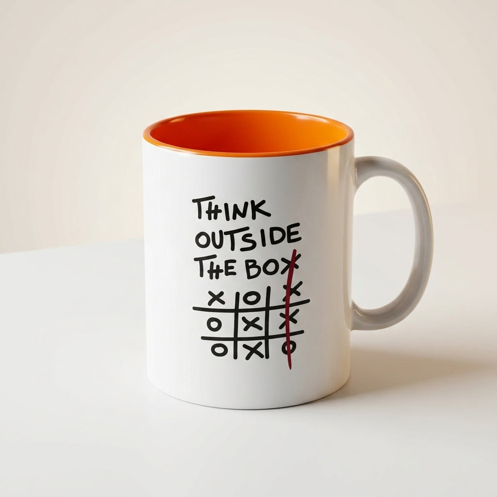 Think Outside the Box — Coffee Mug