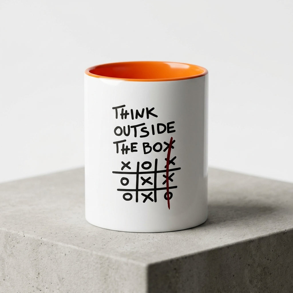 Think Outside the Box — Coffee Mug
