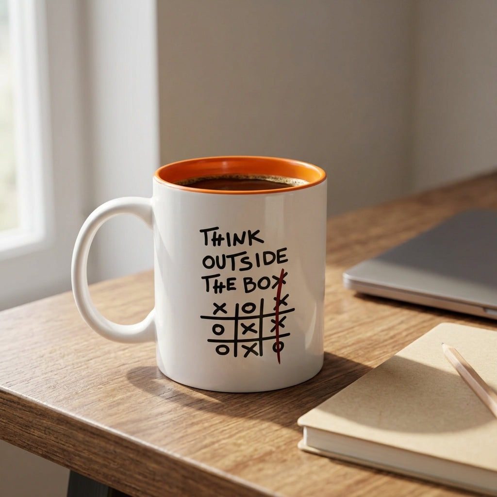 Think Outside the Box — Coffee Mug