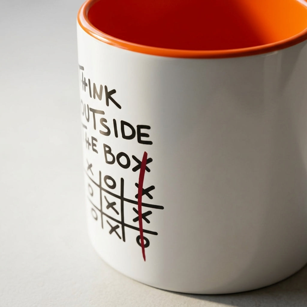 Think Outside the Box — Coffee Mug