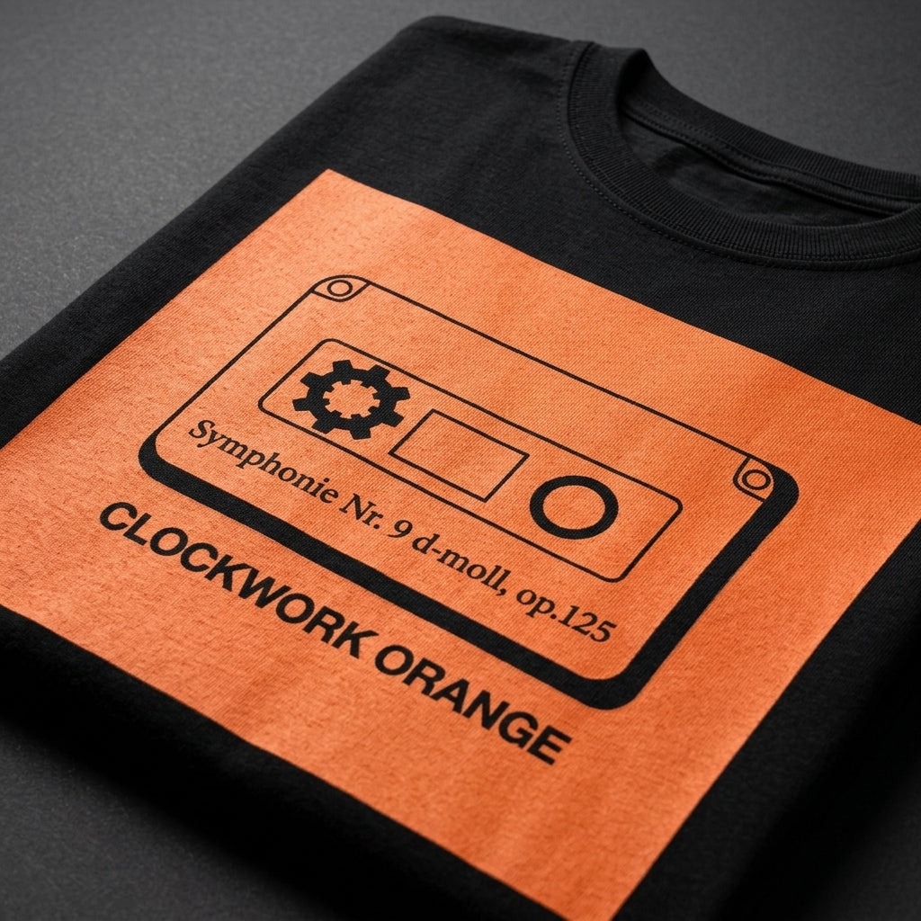 Clockwork Orange Cassette — T‑Shirt