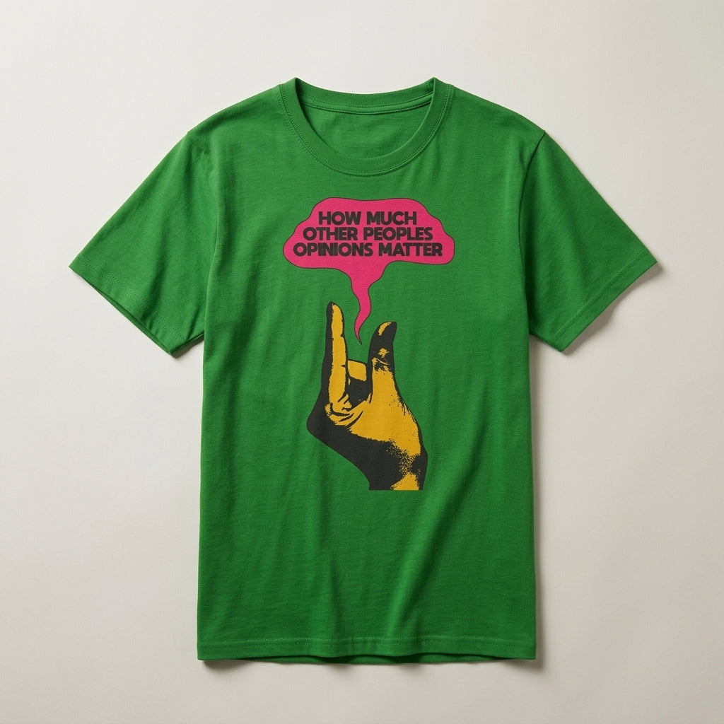 How Much Other People's Opinions Matter T-Shirt – Funny Graphic Tee