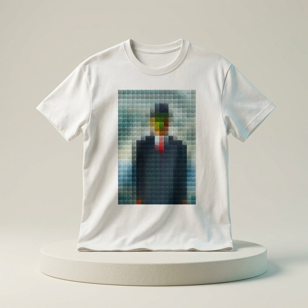 Surreal Pixelated Man - T-Shirt