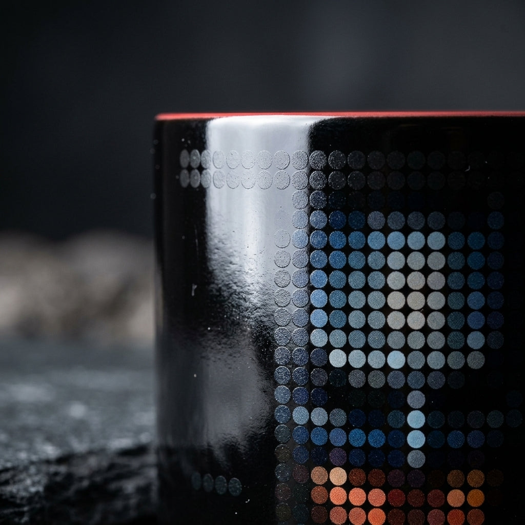 Pixel Art Dark Knight — Coffee Mug