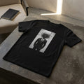Abstract Scribble Head T-Shirt – contemporary art graphic tee.