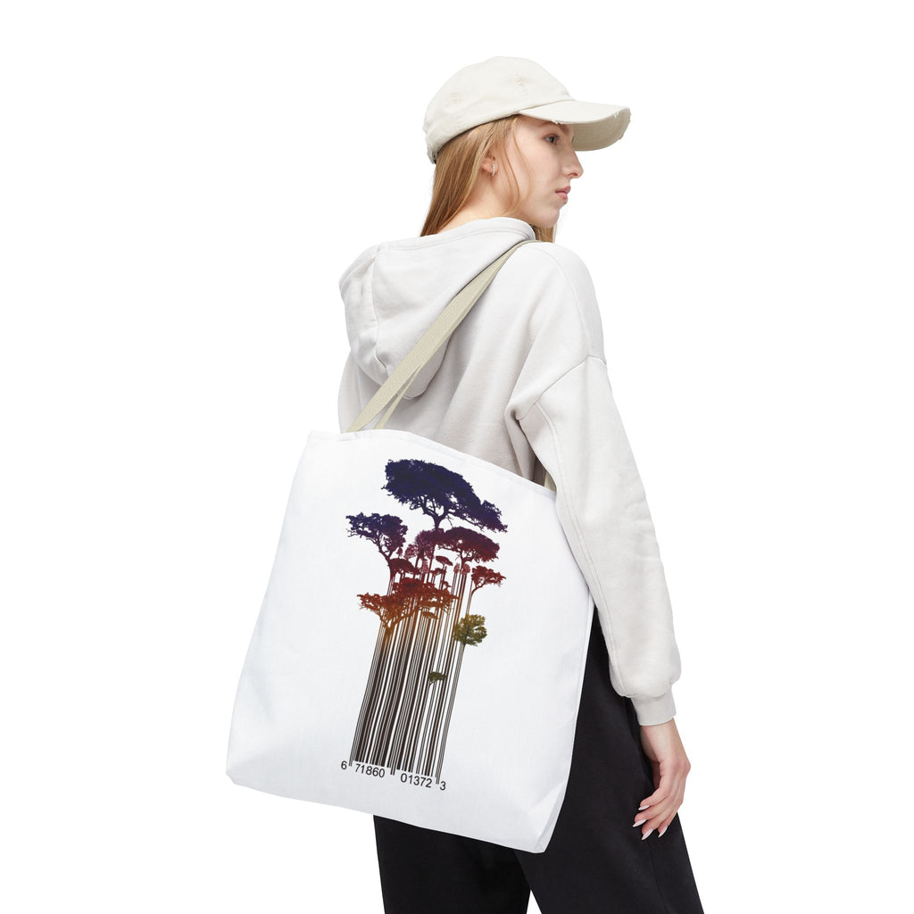 Barcode Forest — Tote Bag