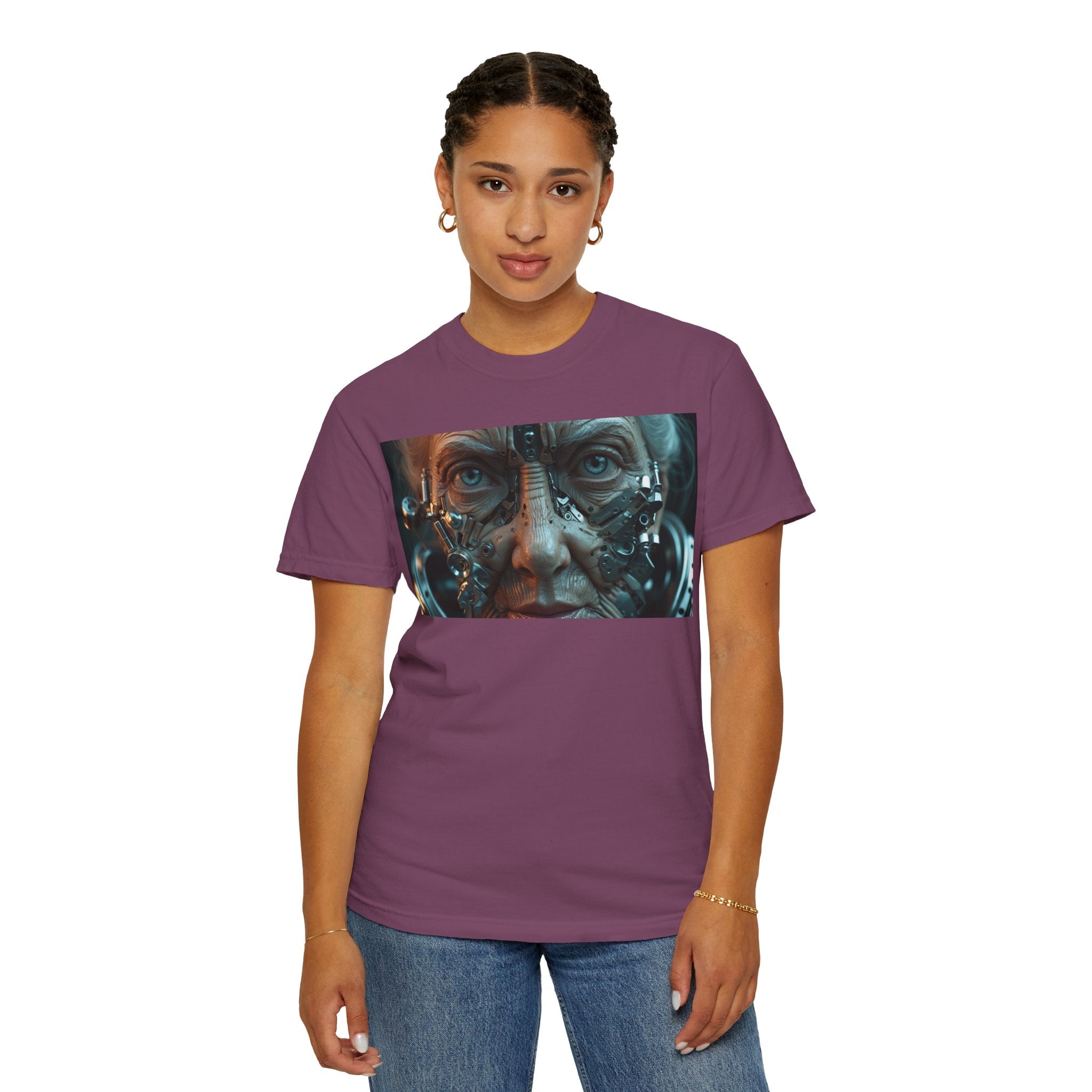 Cybernetic Old Face —T‑Shirt