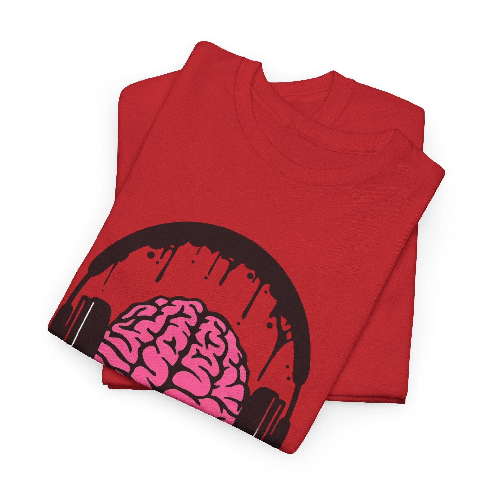 Music Lover Dripping Brain — T-Shirt