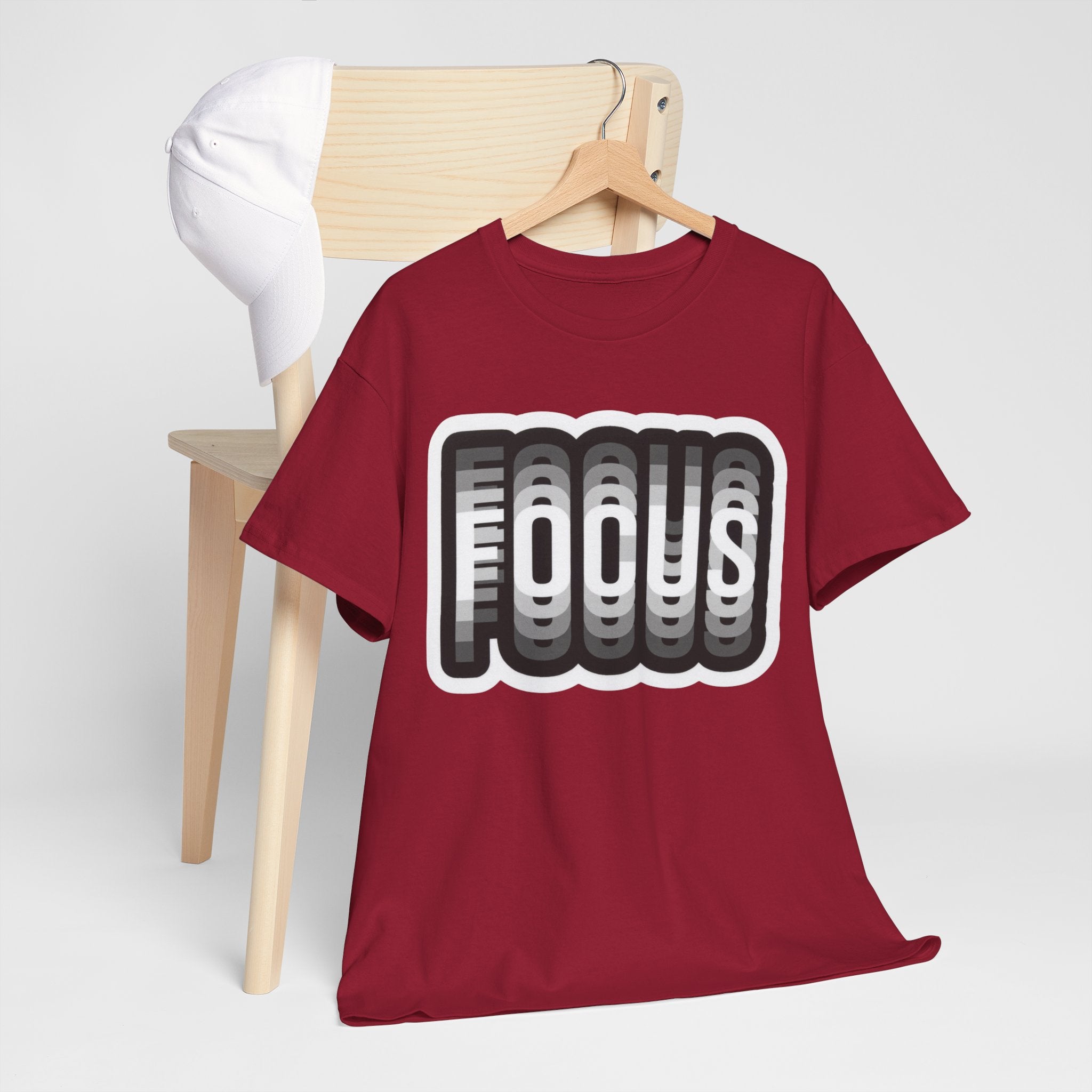 Focus Optical Illusion — T Shirt