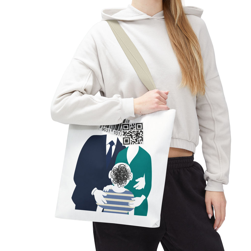 Barcode Family Portrait Tote Bag