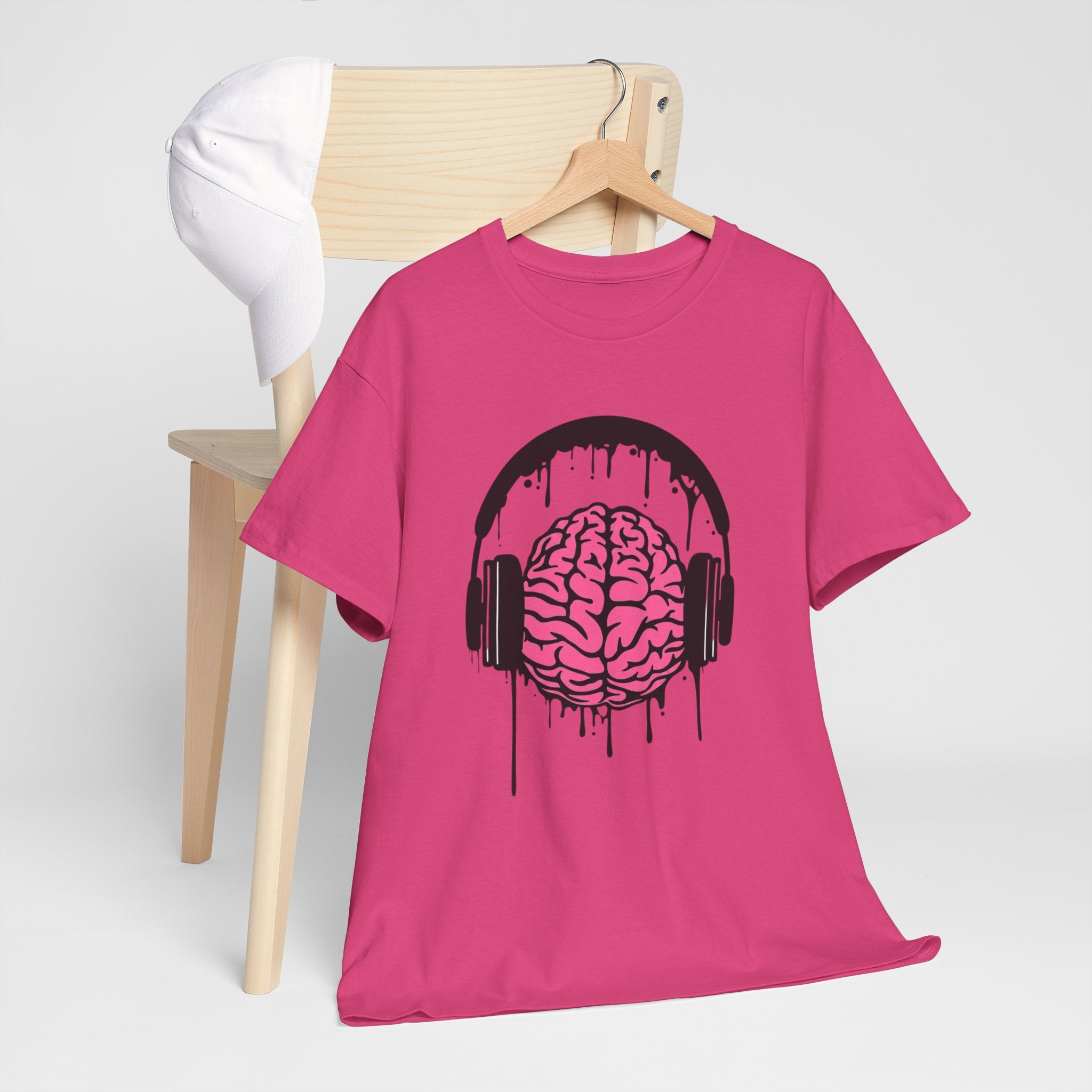 Music Lover Dripping Brain — T-Shirt