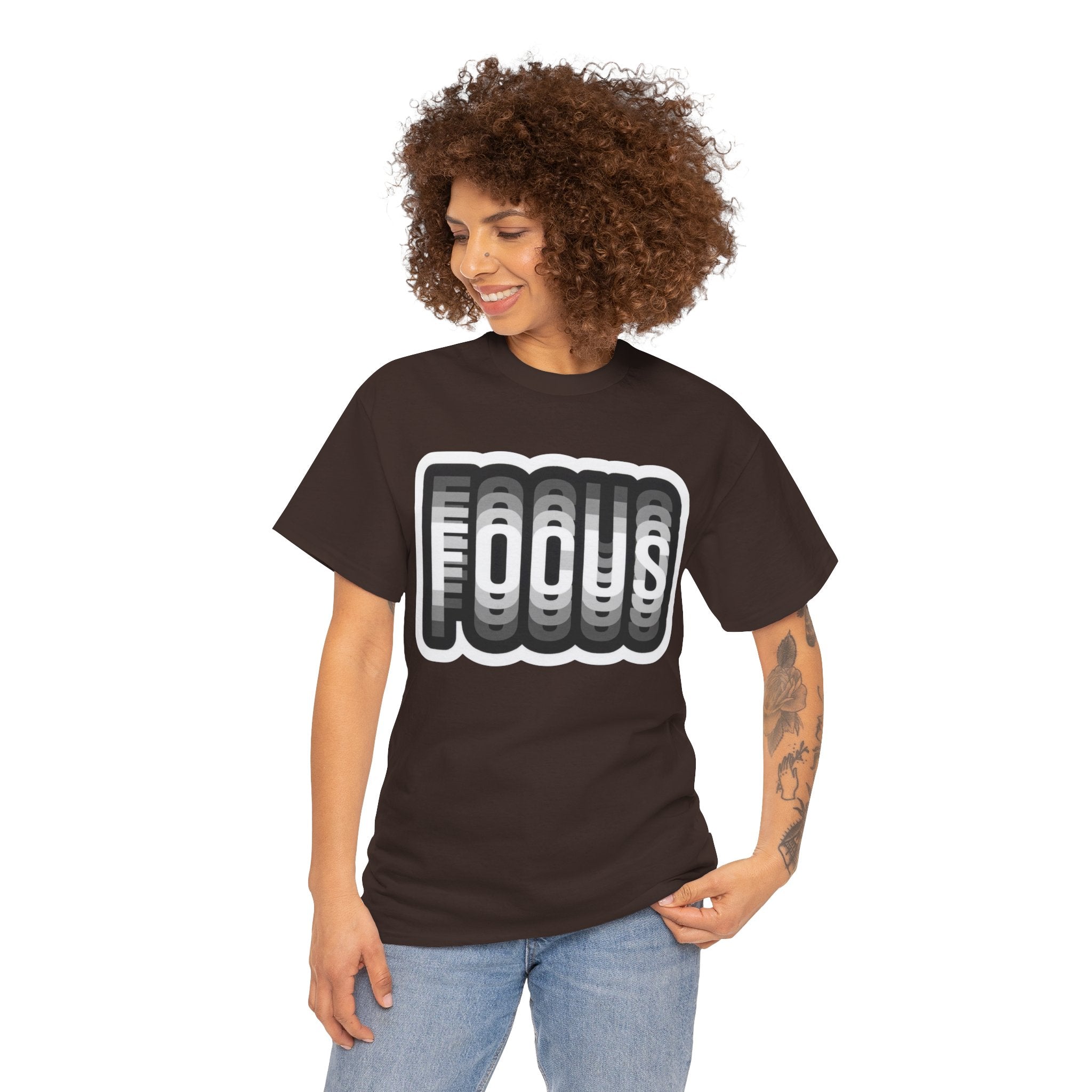 Focus Optical Illusion — T Shirt