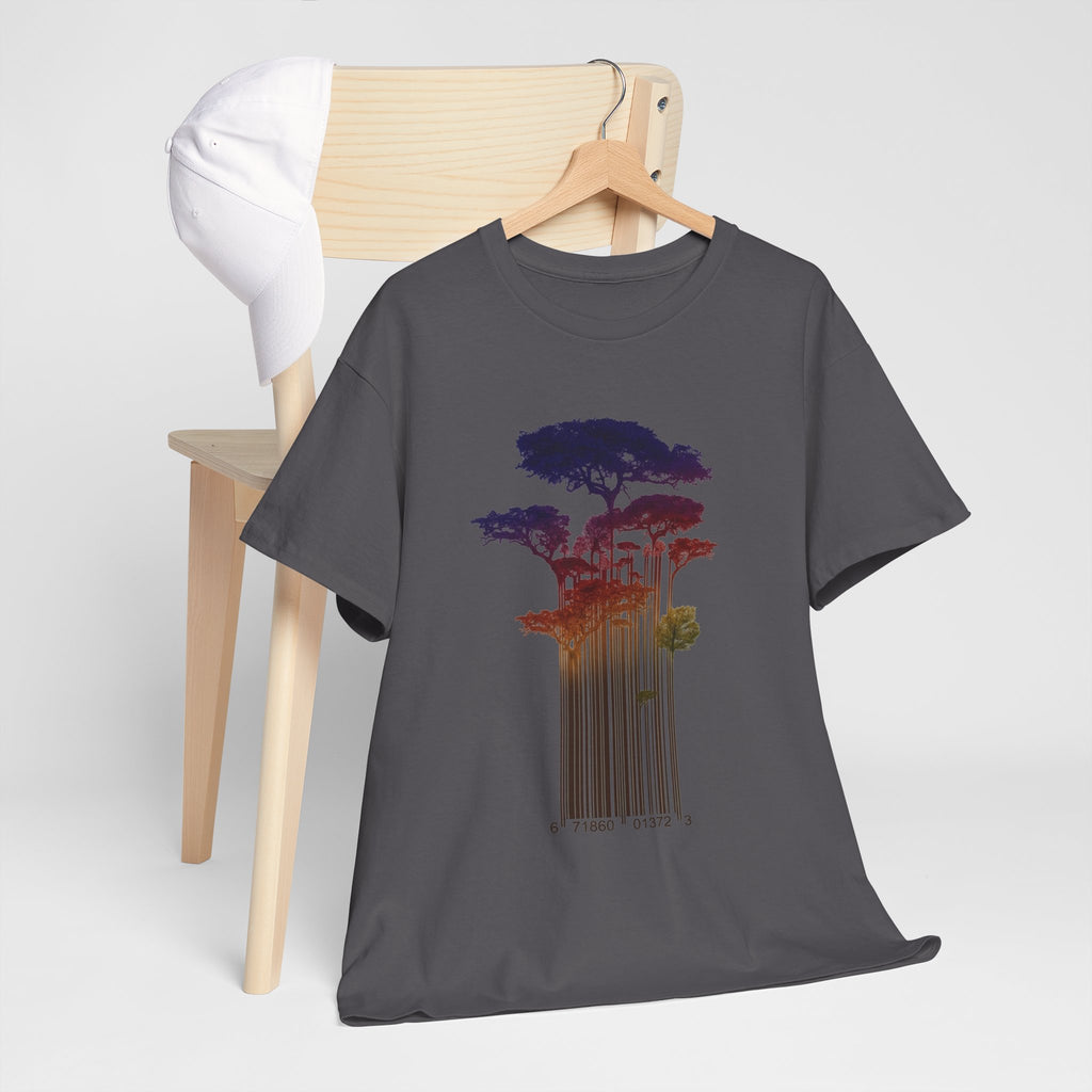 Barcode Forest T‑Shirt