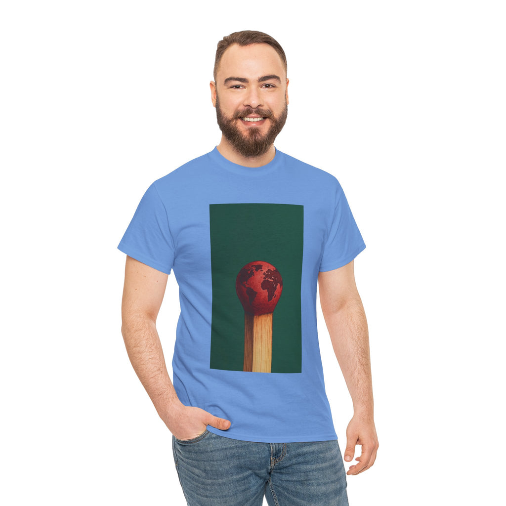 Matchstick Earth — T‑Shirt