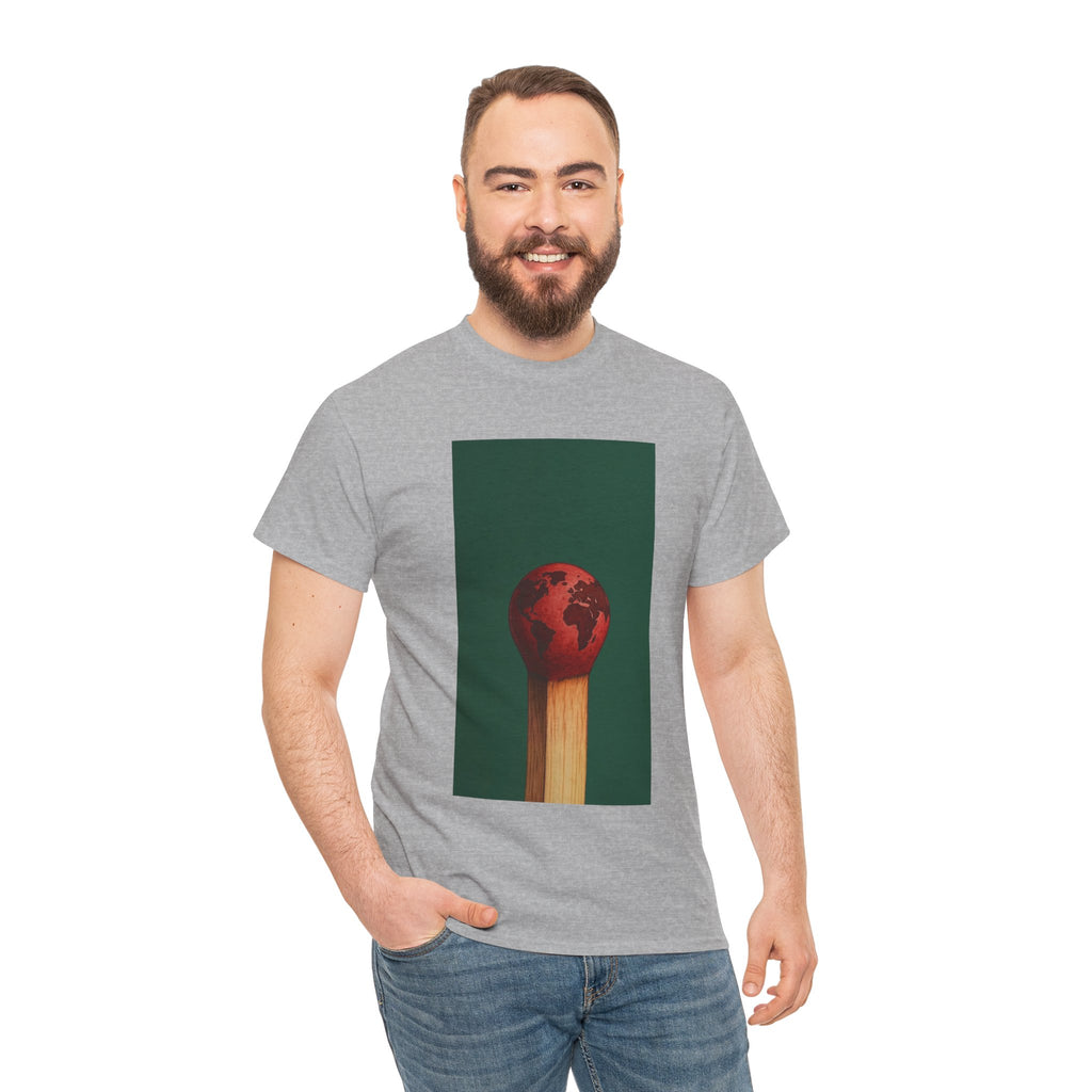Matchstick Earth — T‑Shirt