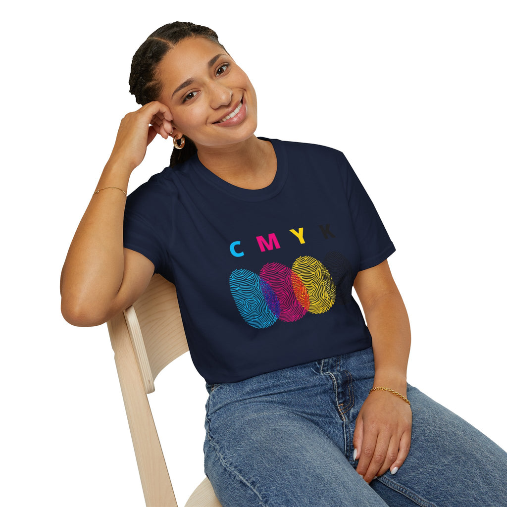 CMYK Fingerprint — T-Shirt