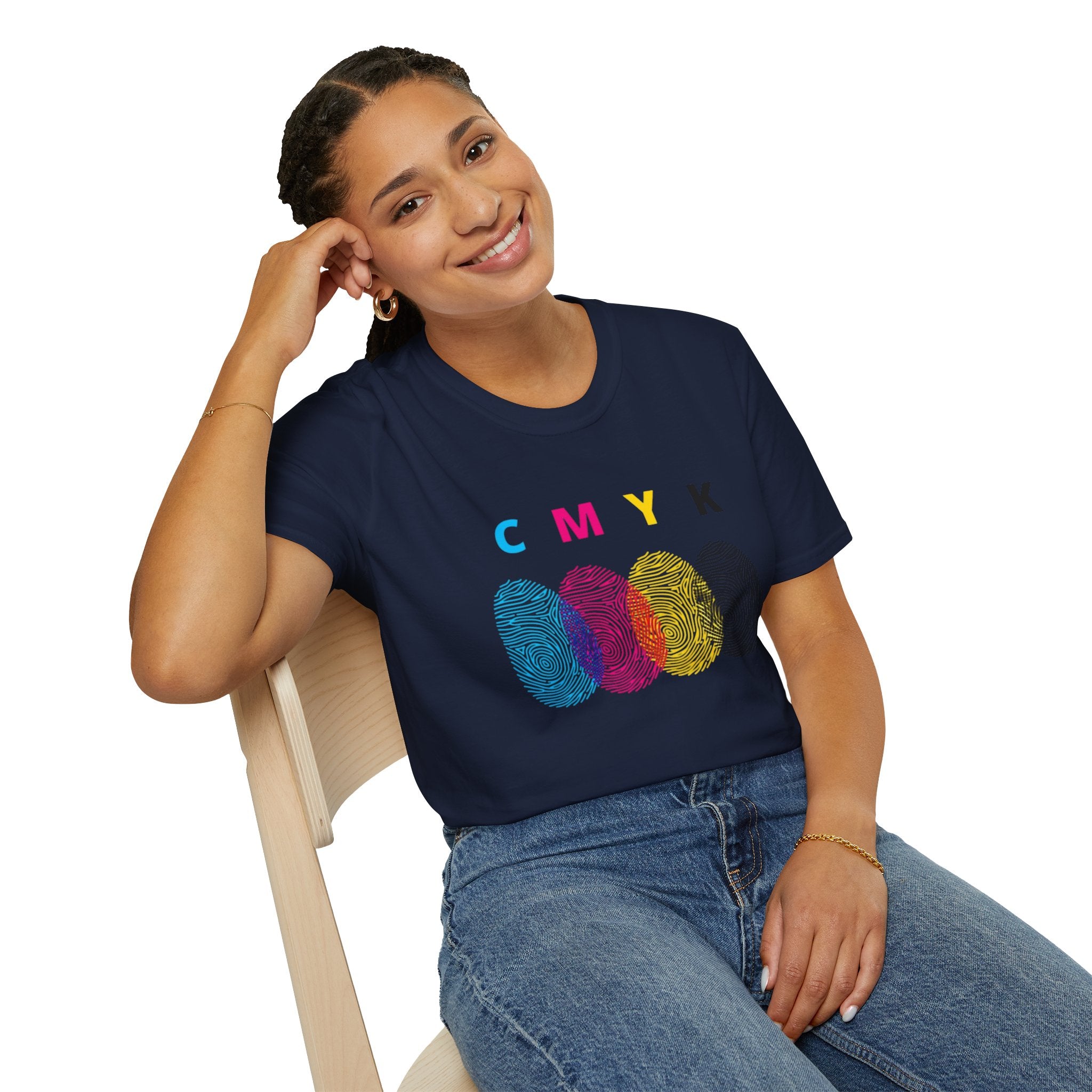 CMYK Fingerprint — T-Shirt