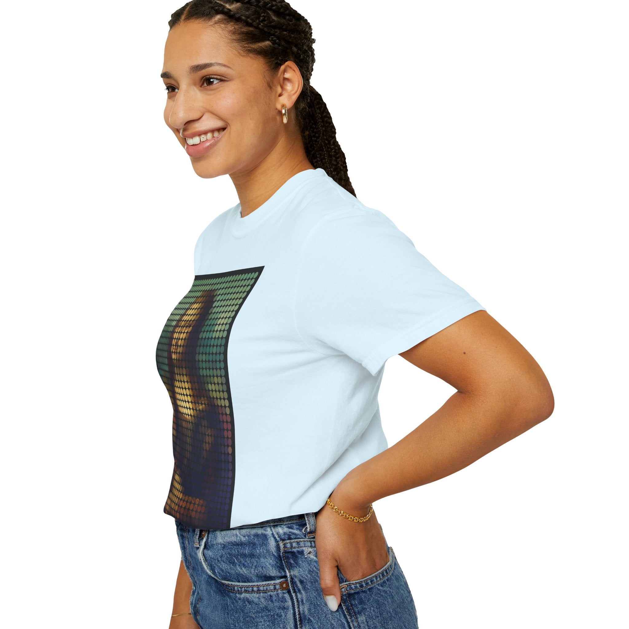 Mona Lisa Pixel Art — T-Shirt
