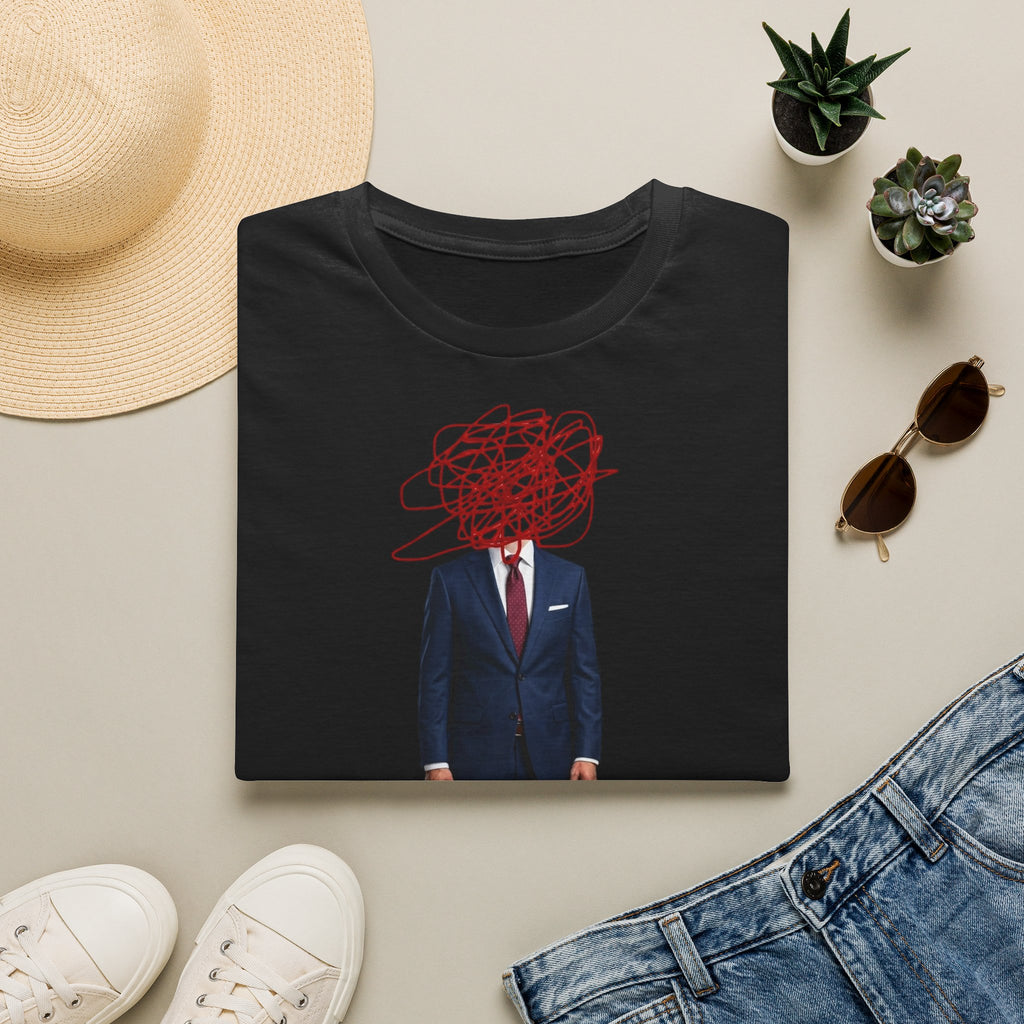 Anxious Businessman T-Shirt – Funny Office Humor Graphic Tee