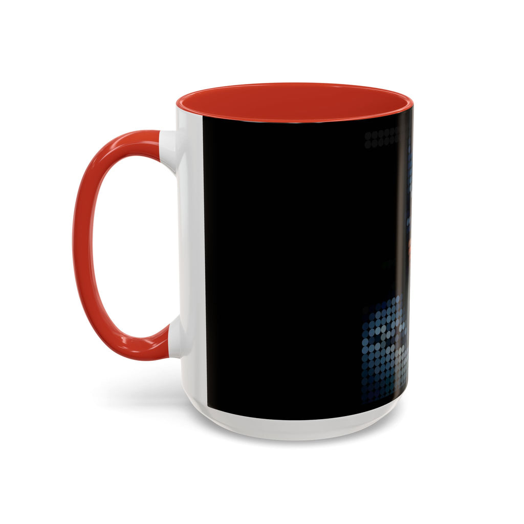 Pixel Art Dark Knight — Coffee Mug