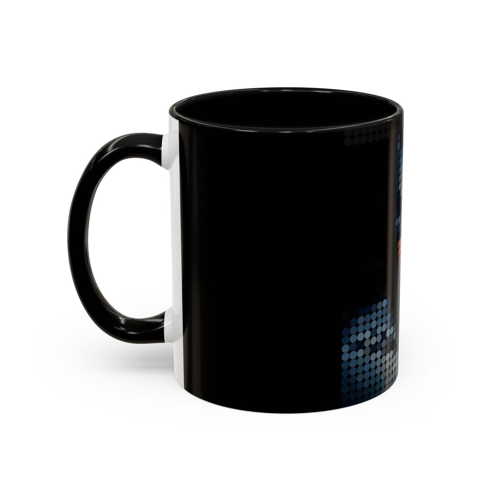 Pixel Art Dark Knight — Coffee Mug