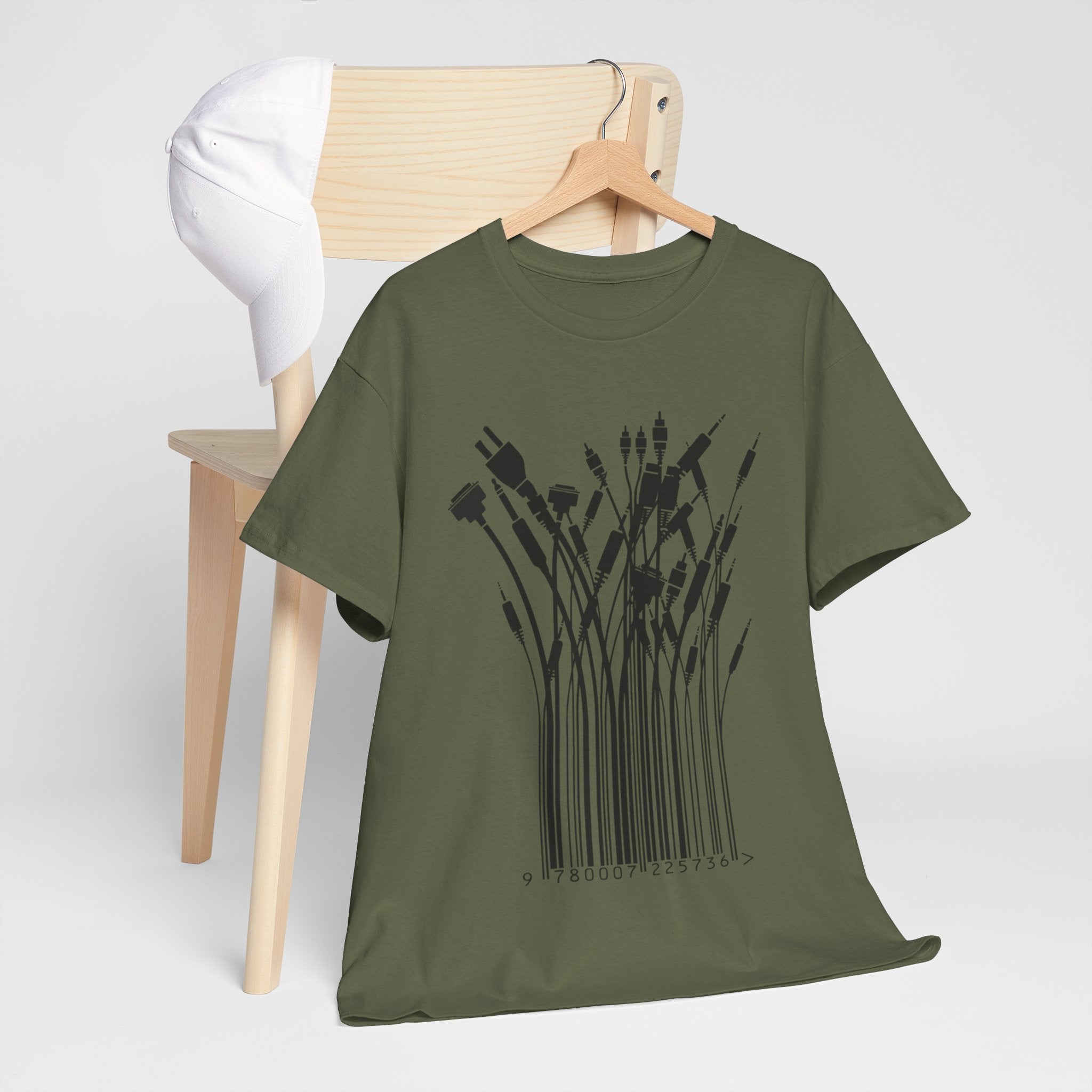 Barcode Wildflowers — T-Shirt